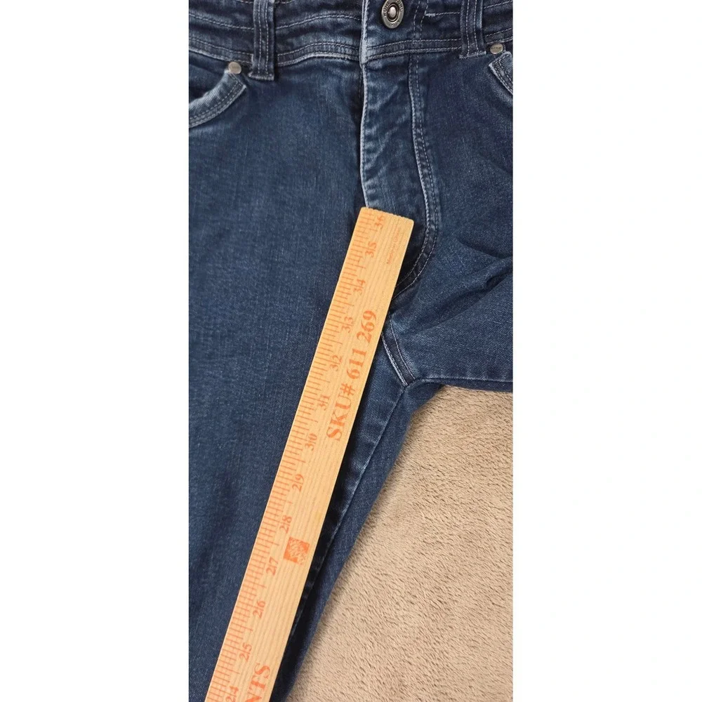 Kuhl Thermik Jeans Men's 36x34(32) Blue Regular Straight Stretch Denim GOOD